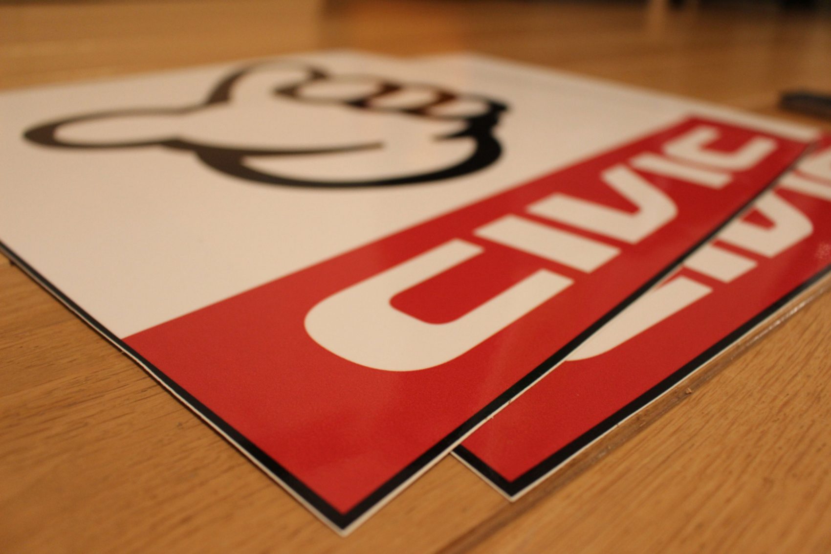 Civic EP EM ES No Good Racing Plates - Kanjo Custom Racing Decals And ...