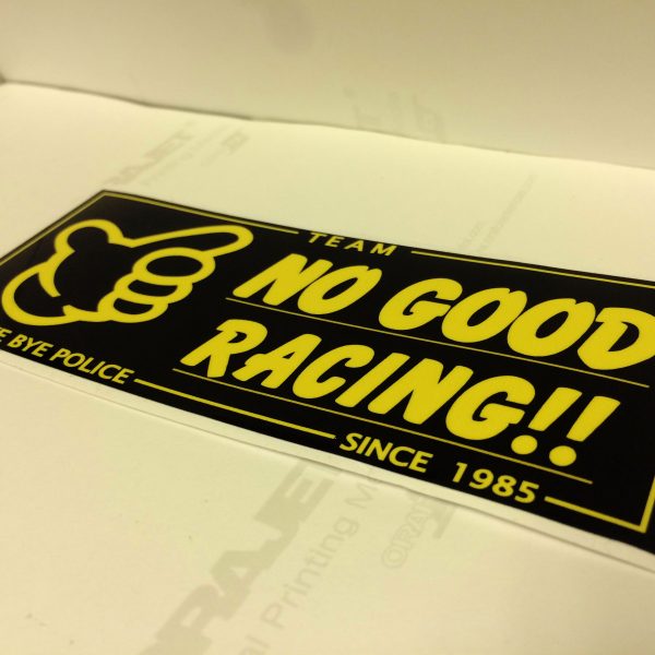 No Good Racing 6″ Team Sticker , KANJO Door Plates, Windshield Banners, Car Stickers,  Kanjo Custom Racing Decals And Stickers