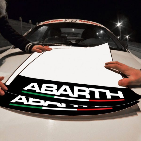 Abarth Fiat Door Plates , KANJO Door Plates, Windshield Banners, Car Stickers,  Kanjo Custom Racing Decals And Stickers