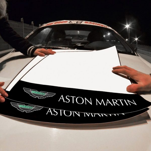 Aston Martin Door Plates , KANJO Door Plates, Windshield Banners, Car Stickers,  Kanjo Custom Racing Decals And Stickers