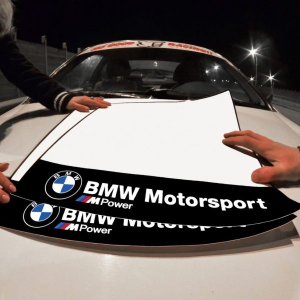 BMW Motorsport Door Plates , KANJO Door Plates, Windshield Banners, Car Stickers,  Kanjo Custom Racing Decals And Stickers