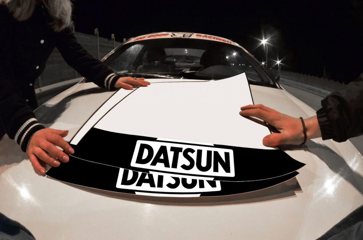 Datsun Door Plates , KANJO Door Plates, Windshield Banners, Car Stickers,  Kanjo Custom Racing Decals And Stickers