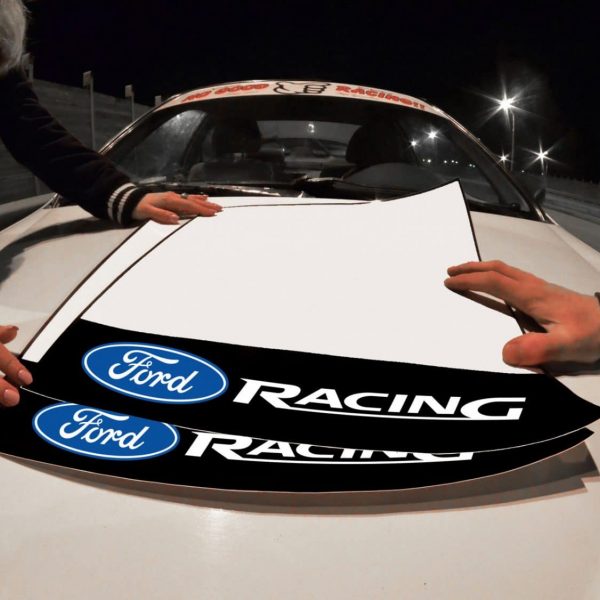 Ford Racing Door Plates , KANJO Door Plates, Windshield Banners, Car Stickers,  Kanjo Custom Racing Decals And Stickers