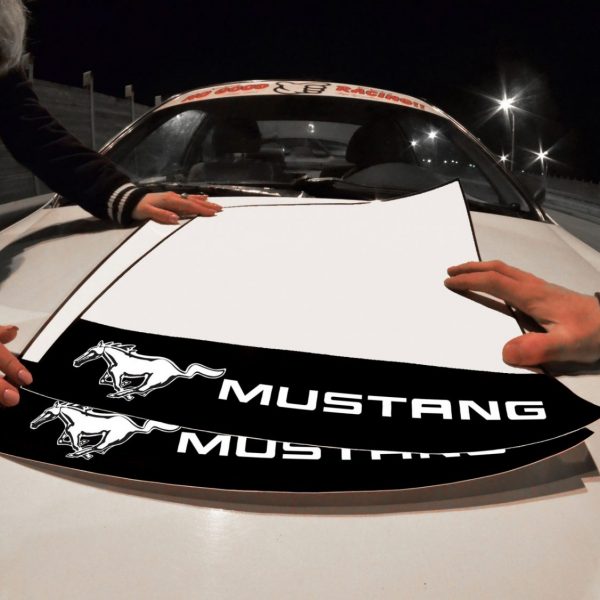 Mustang Ford Door Plates , KANJO Door Plates, Windshield Banners, Car Stickers,  Kanjo Custom Racing Decals And Stickers