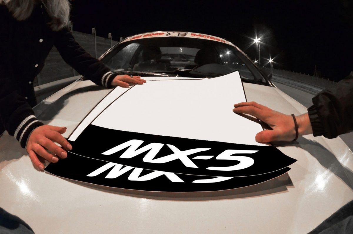 MX-5 Mazda Door Plates , KANJO Door Plates, Windshield Banners, Car Stickers,  Kanjo Custom Racing Decals And Stickers