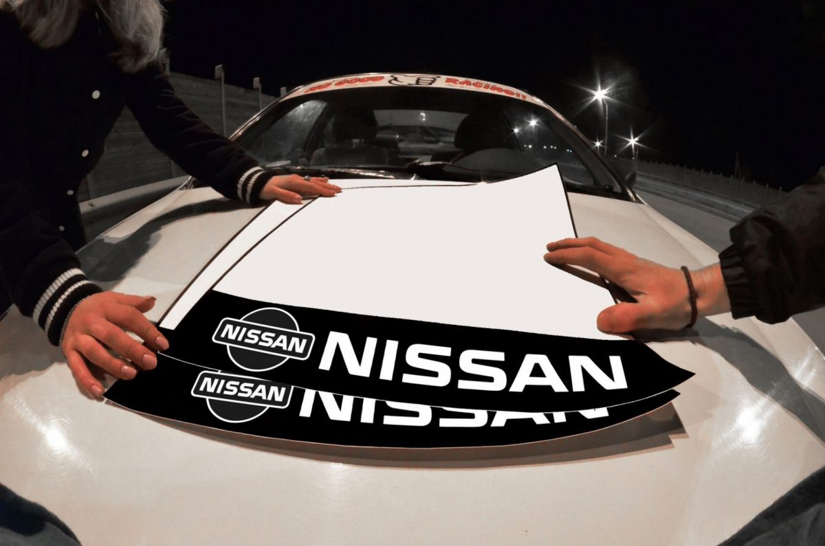 Nissan Door Plates , KANJO Door Plates, Windshield Banners, Car Stickers,  Kanjo Custom Racing Decals And Stickers