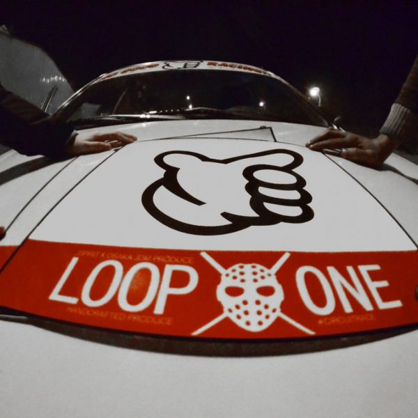 Loop One Blank Door Plates , KANJO Door Plates, Windshield Banners, Car Stickers,  Kanjo Custom Racing Decals And Stickers