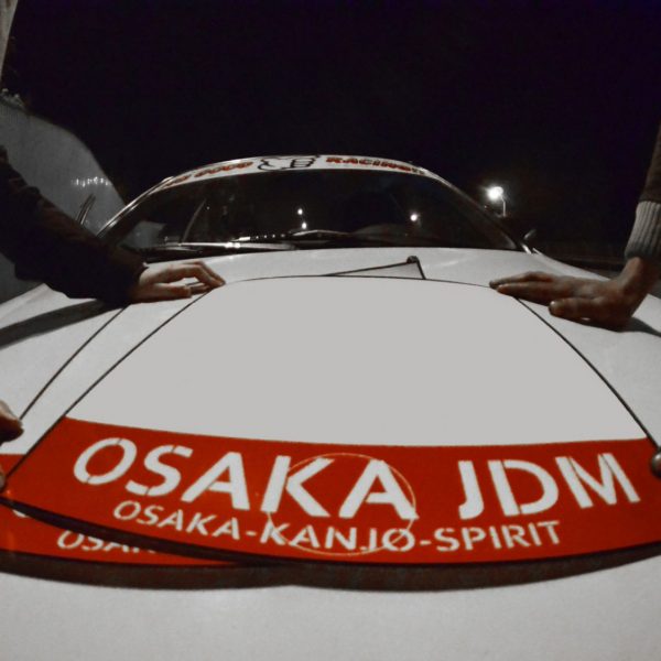 Osaka JDM Mask black Plates , KANJO Door Plates, Windshield Banners, Car Stickers,  Kanjo Custom Racing Decals And Stickers
