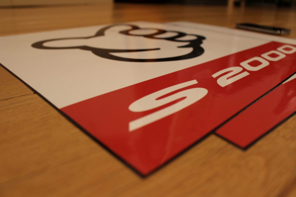 S2000 Loop One Mask Plates , KANJO Door Plates, Windshield Banners, Car Stickers,  Kanjo Custom Racing Decals And Stickers