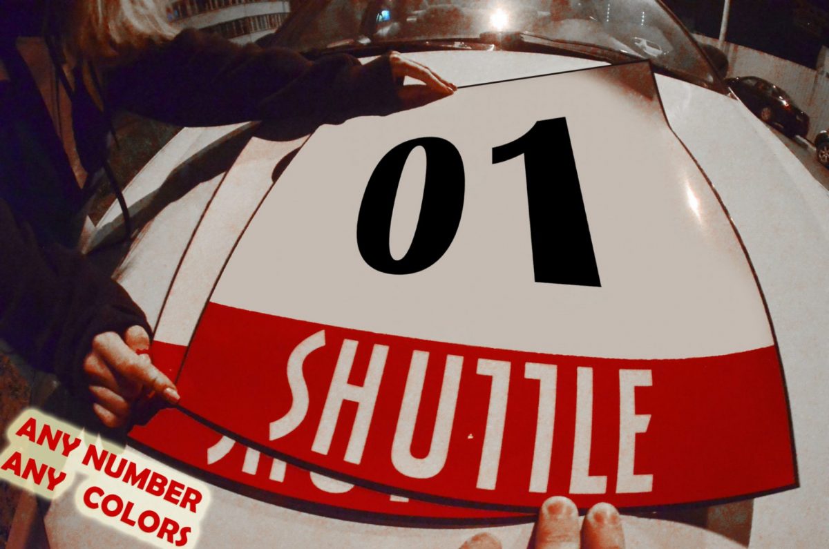 Shuttle Door Number Plates , KANJO Door Plates, Windshield Banners, Car Stickers,  Kanjo Custom Racing Decals And Stickers