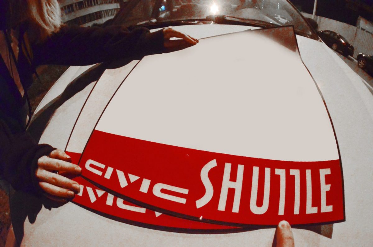Civic Shuttle Blank Door Plates , KANJO Door Plates, Windshield Banners, Car Stickers,  Kanjo Custom Racing Decals And Stickers