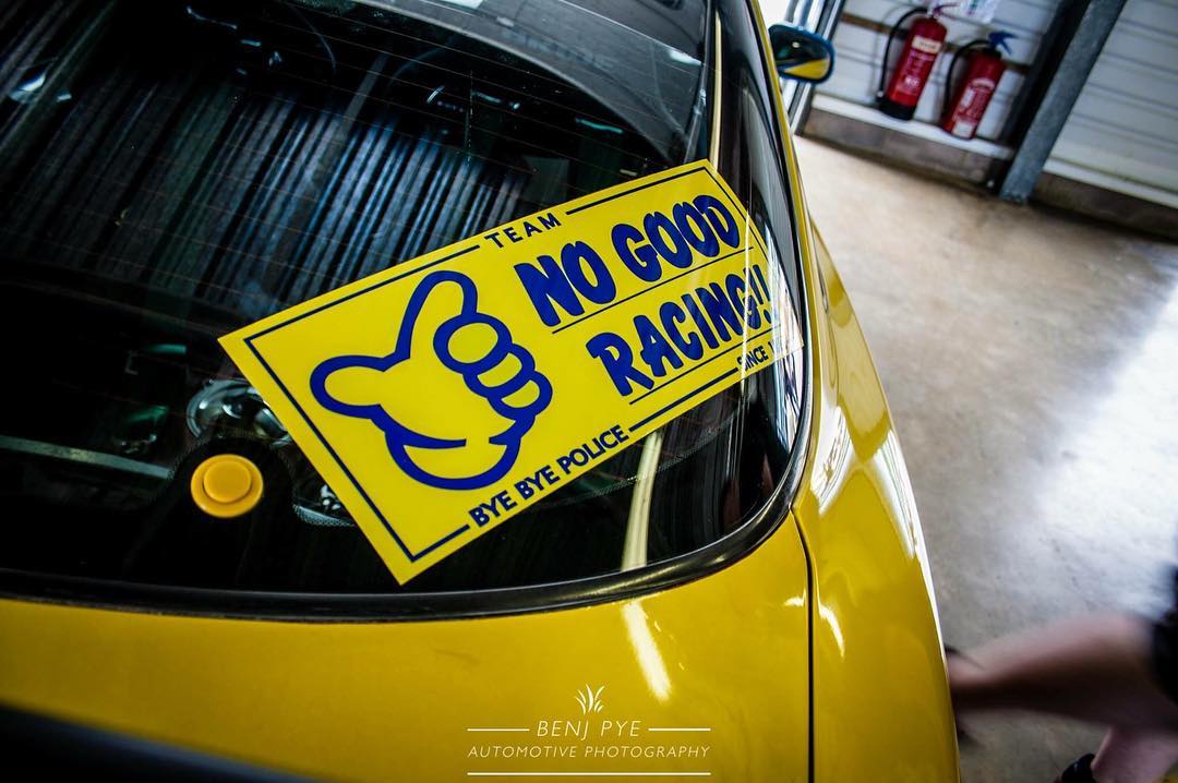 No Good Racing 16″ Team Sticker , KANJO Door Plates, Windshield Banners, Car Stickers,  Kanjo Custom Racing Decals And Stickers