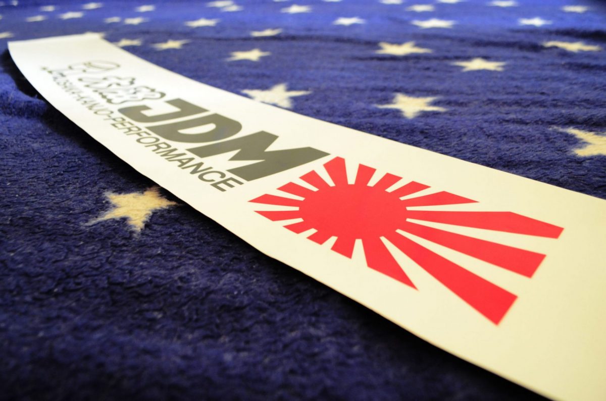 Osaka Kanjo Performance Windshield Banner , KANJO Door Plates, Windshield Banners, Car Stickers,  Kanjo Custom Racing Decals And Stickers