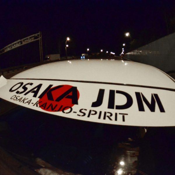 Osaka JDM Spirit Windshield Banner , KANJO Door Plates, Windshield Banners, Car Stickers,  Kanjo Custom Racing Decals And Stickers
