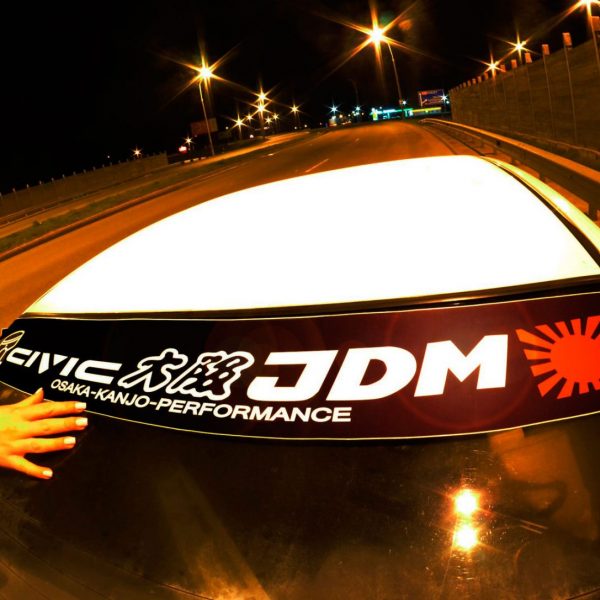 Civic EF ED EE Osaka JDM Windshield Banner , KANJO Door Plates, Windshield Banners, Car Stickers,  Kanjo Custom Racing Decals And Stickers