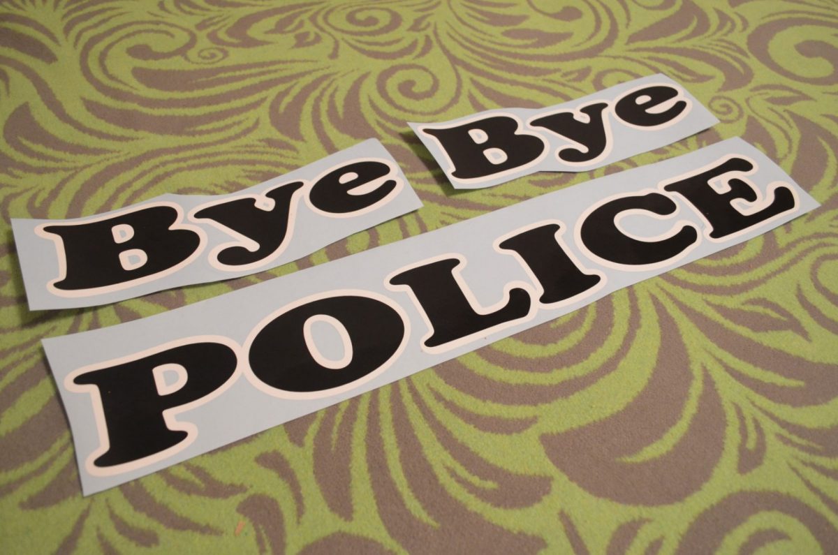 Bye Bye POLICE Decal , KANJO Door Plates, Windshield Banners, Car Stickers,  Kanjo Custom Racing Decals And Stickers